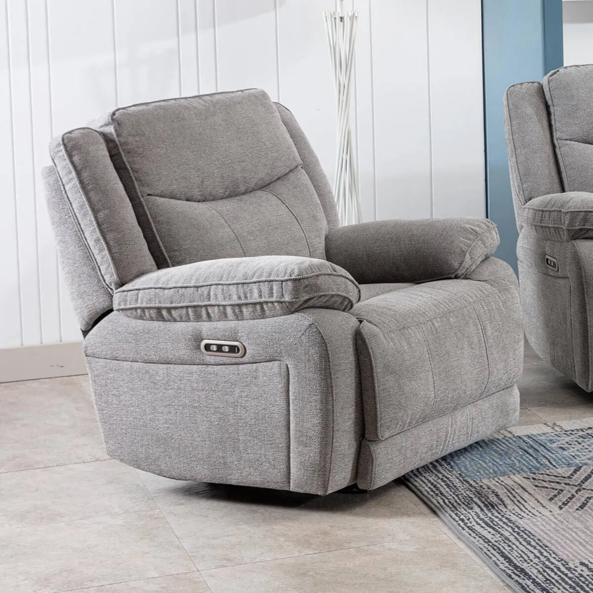 Sale price Herbert design recliner arm chair re