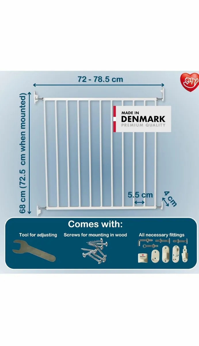 BabyDan Multidan Metal Safety Gate - Image 2