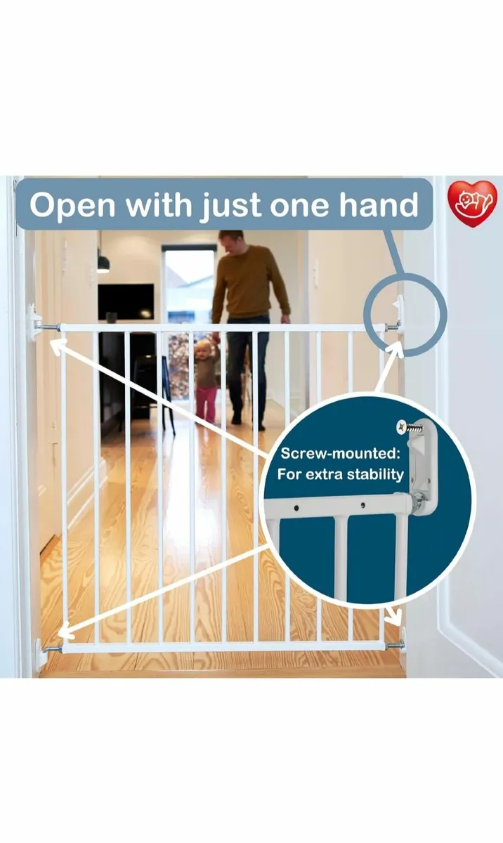 BabyDan Multidan Metal Safety Gate - Image 3