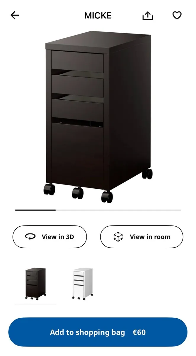 Ikea Micke Drawer - Image 3