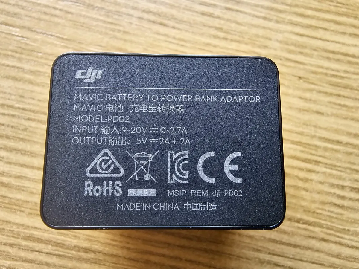 DJI Mavic Pro power bank battery adapter - Image 3