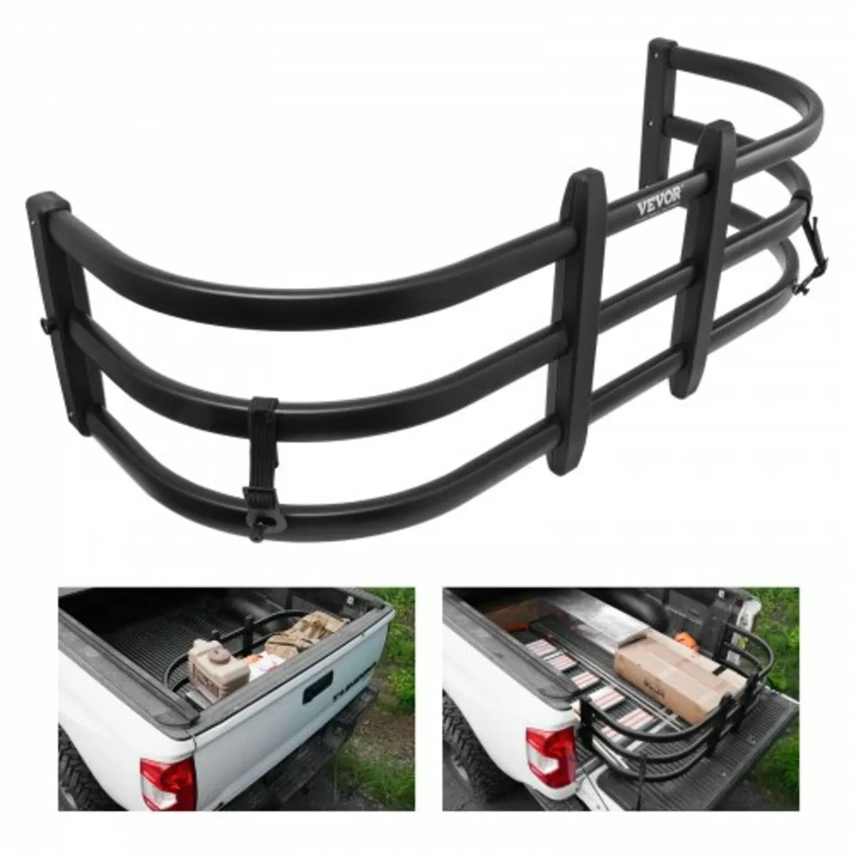 Truck Bed Extender, Aluminum Retractable Tailgate - Image 1