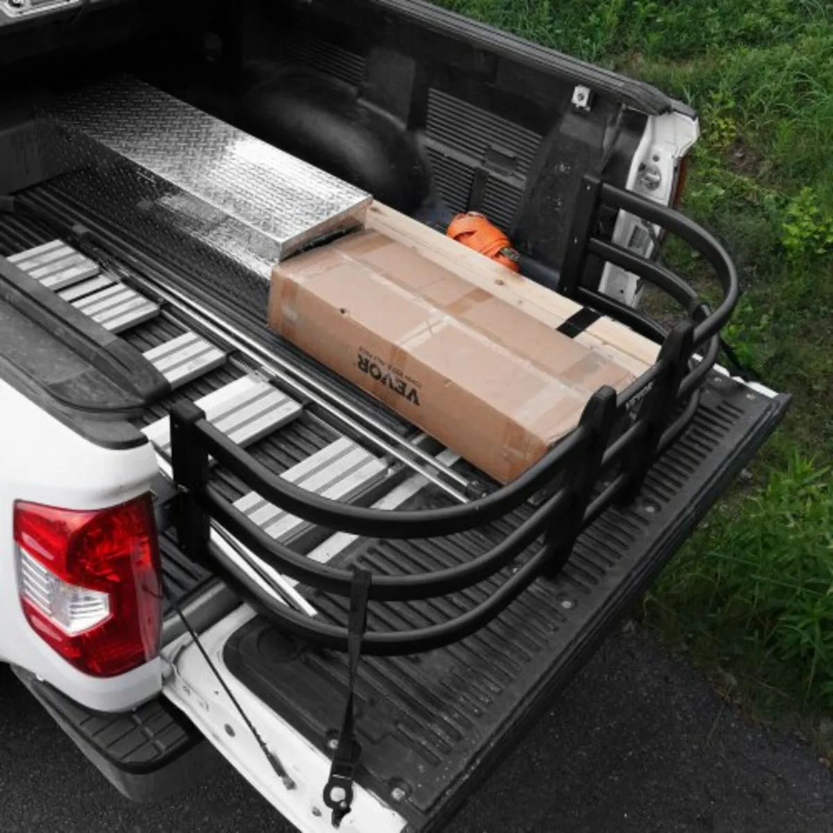 Truck Bed Extender, Aluminum Retractable Tailgate - Image 4