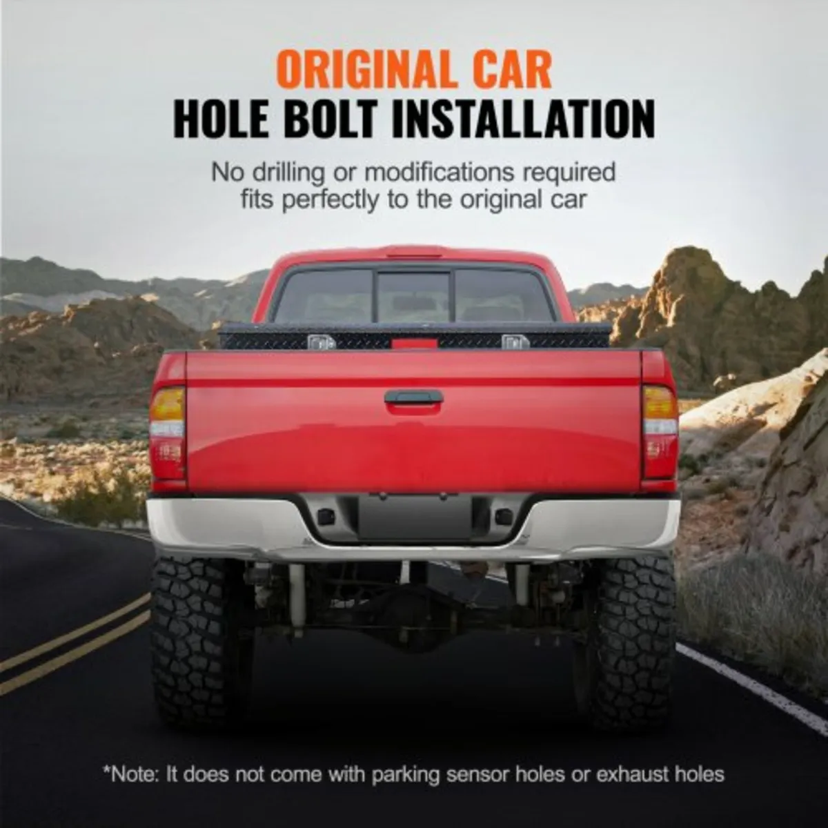 Rear Step Bumper Chrome Steel Bumper Assembly for - Image 2
