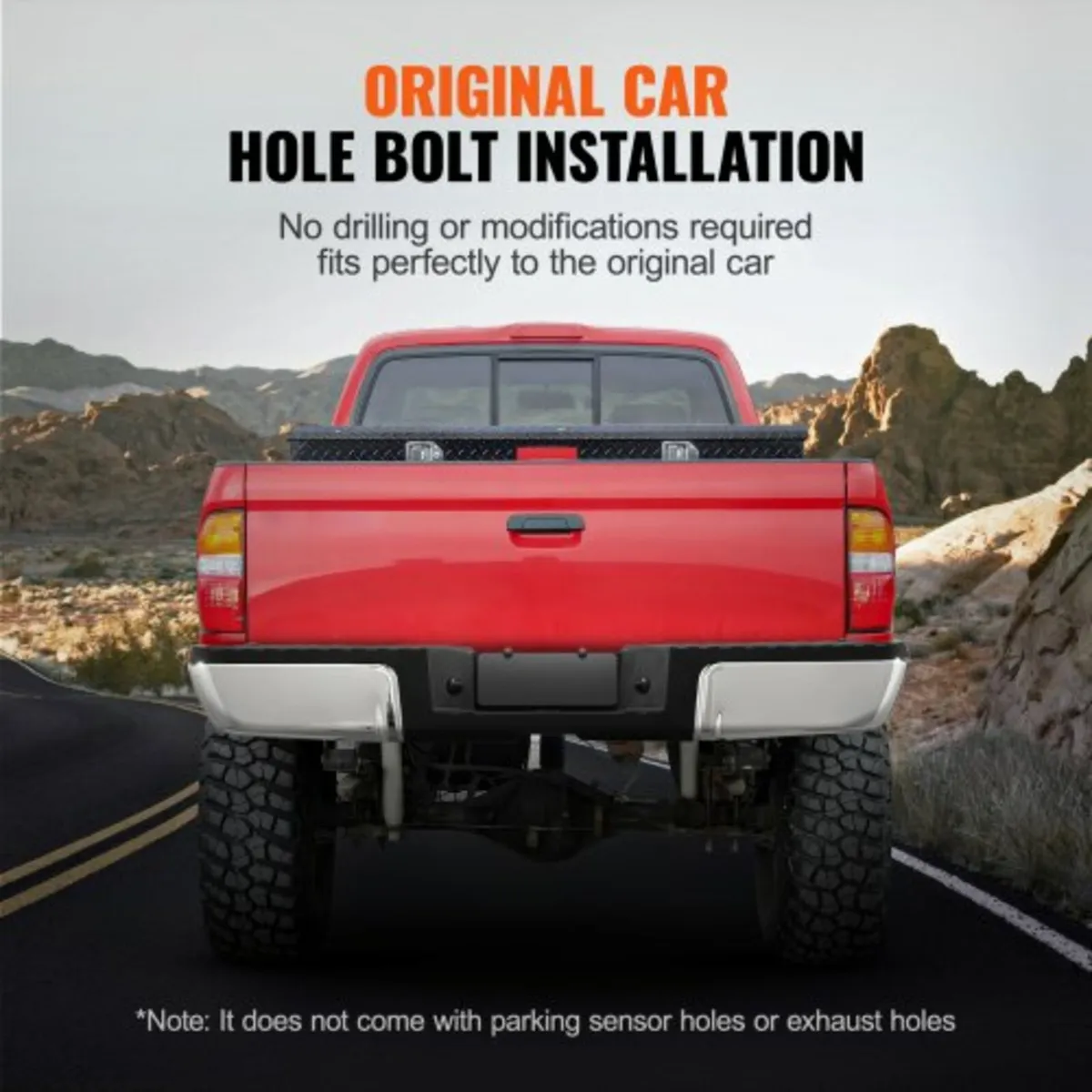 Rear Step Bumper Steel Bumper for 2008-2016-Ford F - Image 2