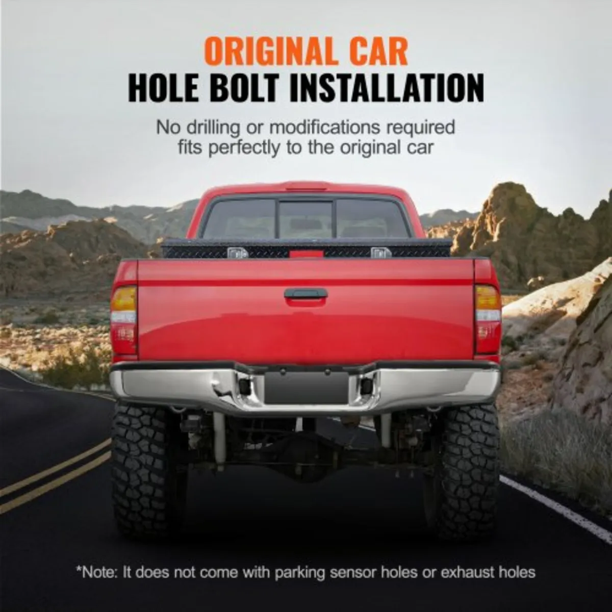 Rear Step Bumper Chrome Steel Bumper Assembly for - Image 3