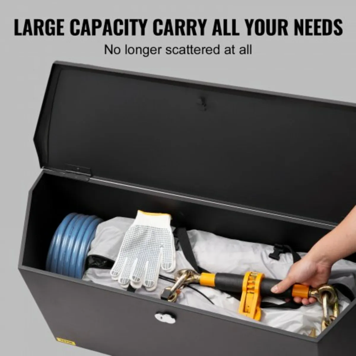 Trailer Tongue Tool Storage Box 36 x 12 x 12 inch - Image 3