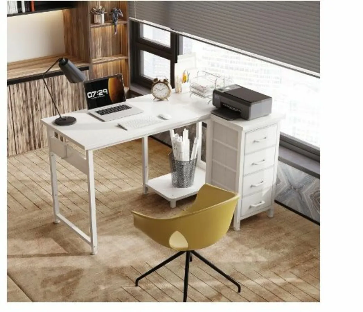 Corner Desk, 100 x 70 cm - Image 1