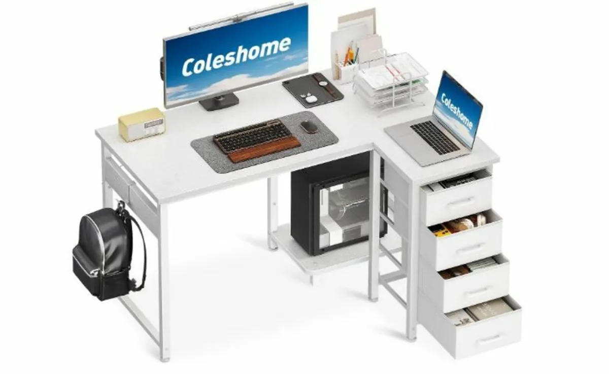 Corner Desk, 100 x 70 cm - Image 4