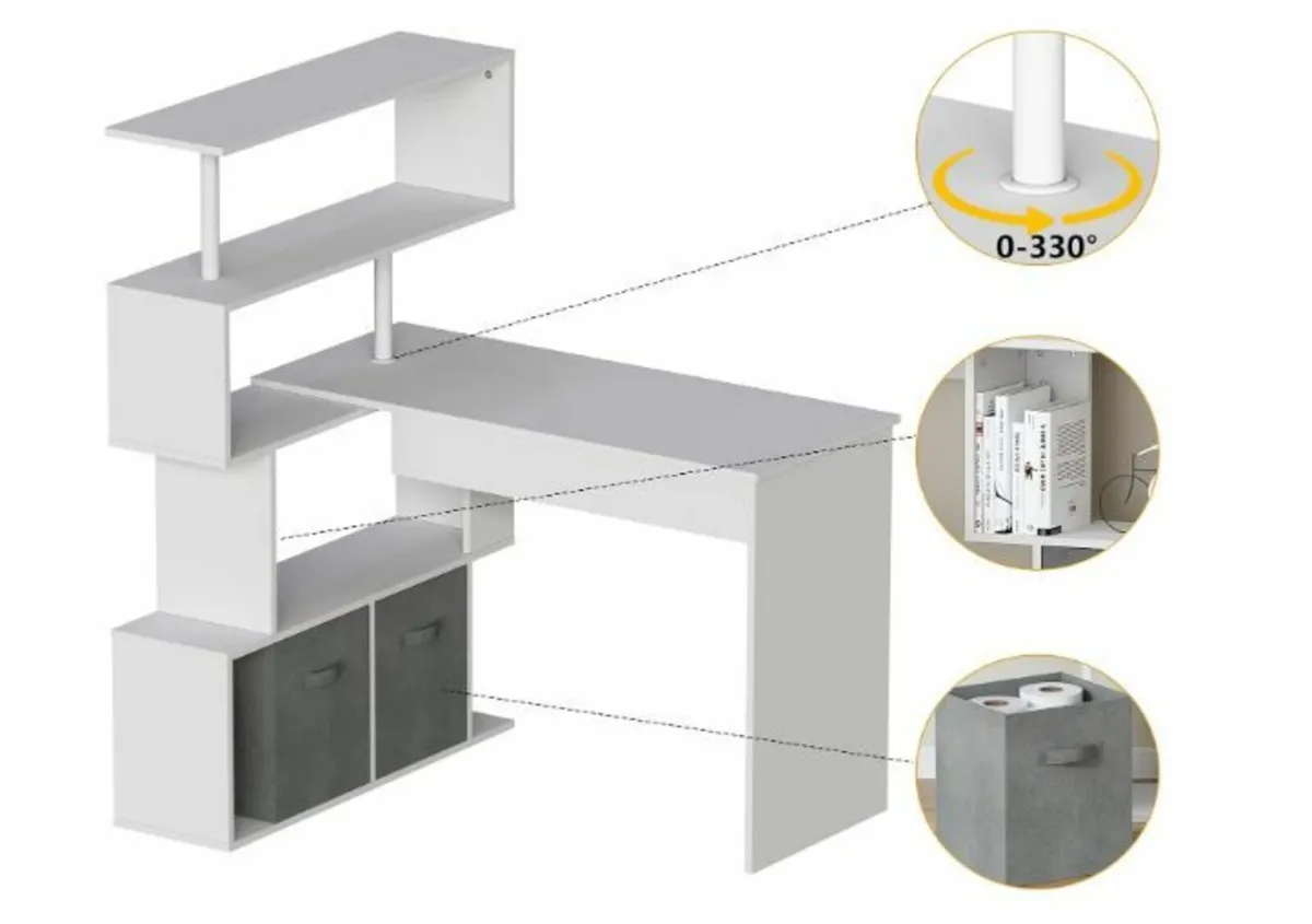 L-Shaped Desk, Angle Desk - Image 3
