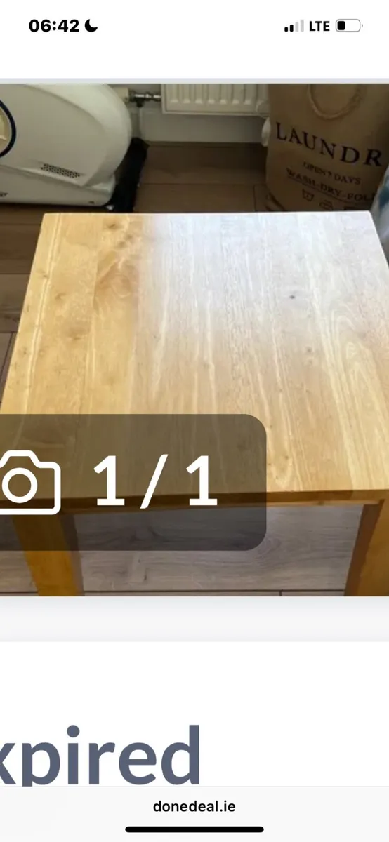 Sude/coffee table - Image 1