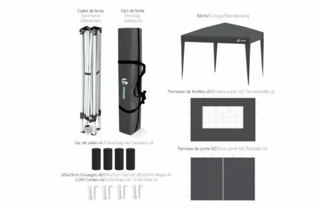 Gazebo 3x3 - Image 4