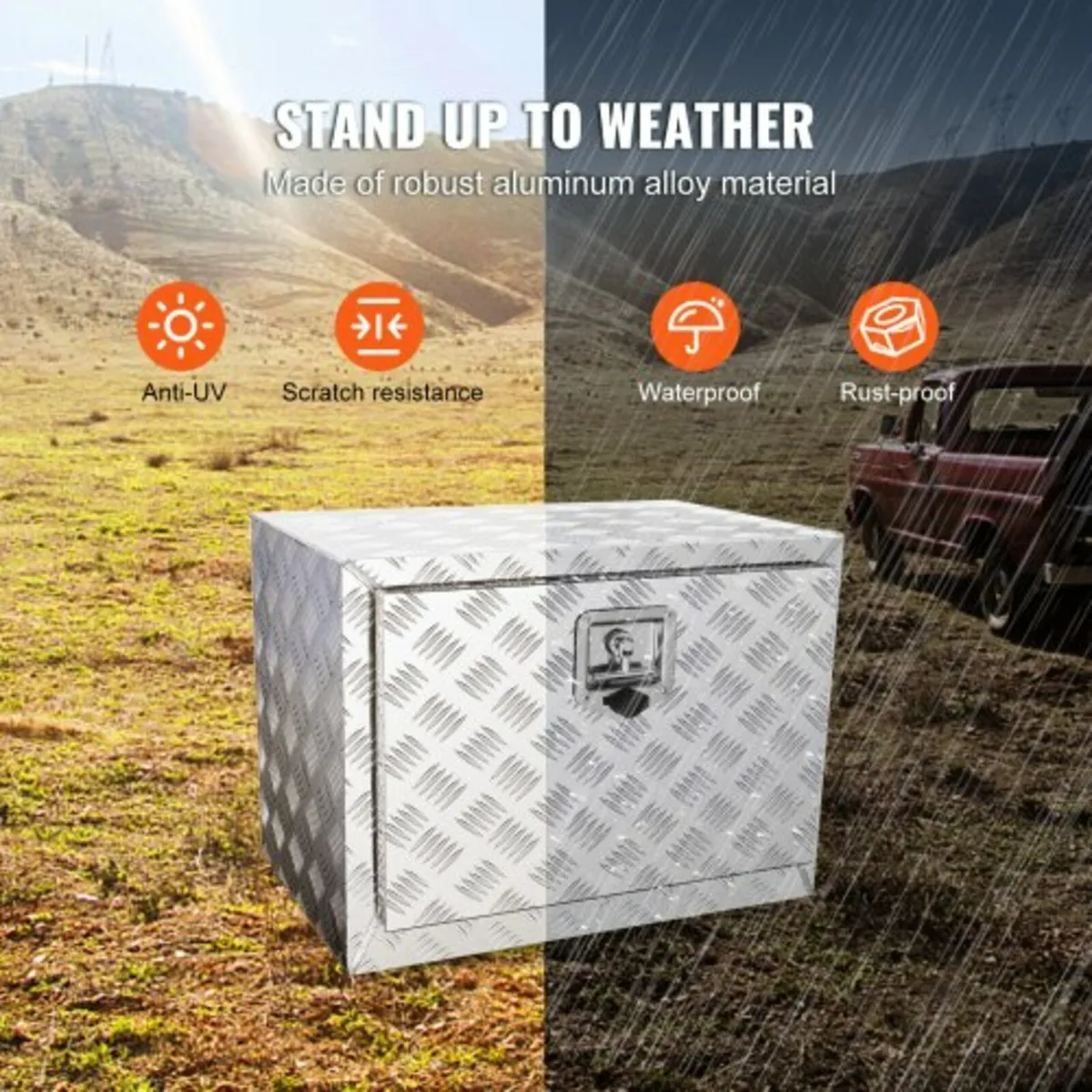 Underbody Truck Box, 24"×14"×16" Pickup Storage Bo - Image 3
