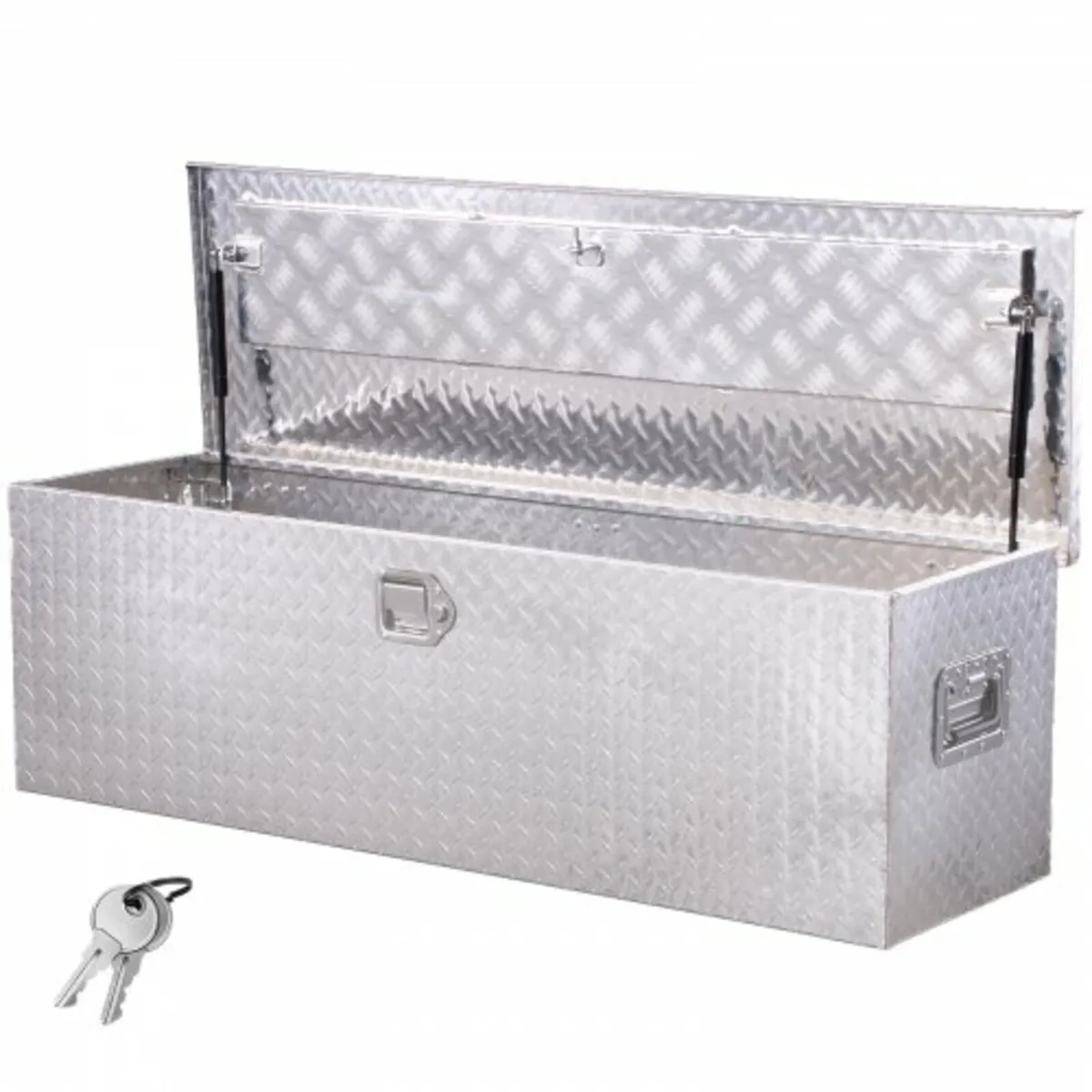 49"x15"x15" Heavy Duty Aluminum Truck Bed Tool Box - Image 1