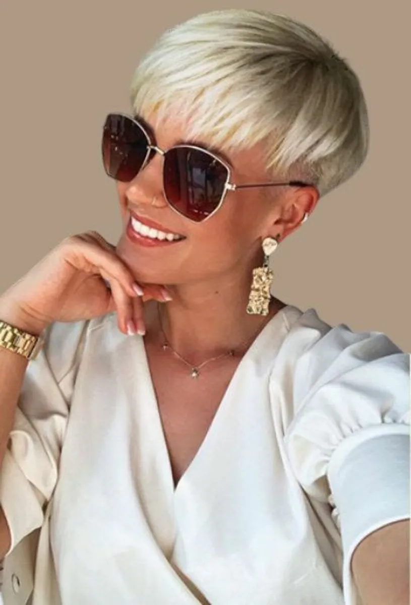 New & Perfect Platinum Wig - Image 3