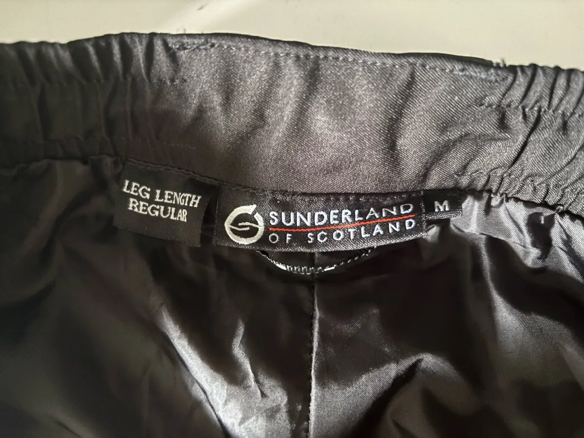 Sunderland of Scotland waterproof golf pants - Image 3