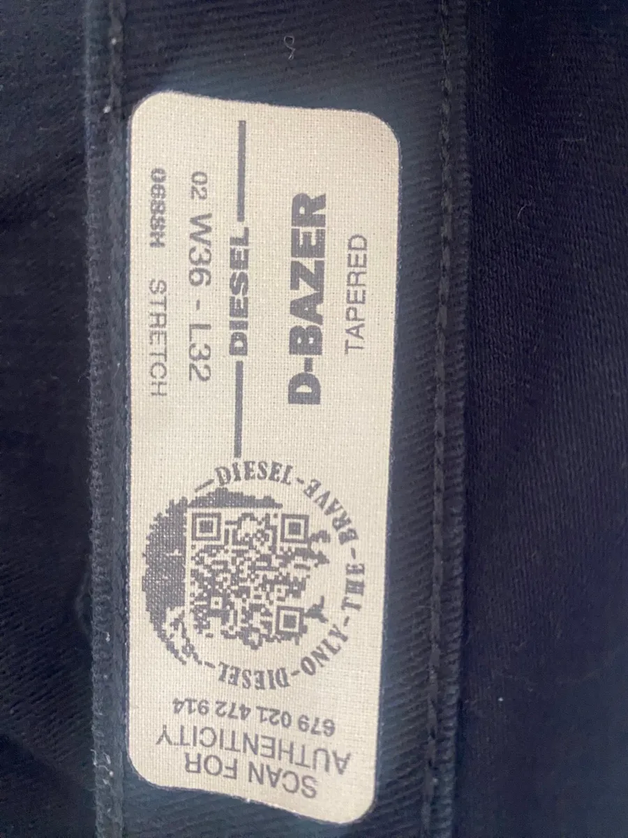 2 pairs of Diesel Jeans w36 L32 - Image 3