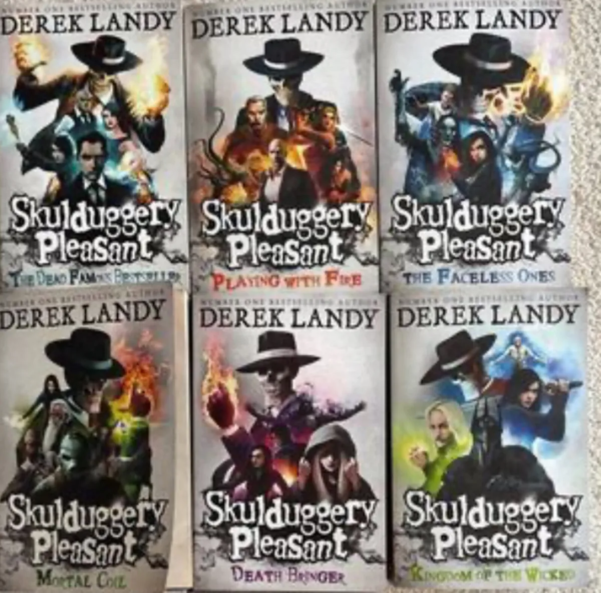 14 Skulduggery Books - Image 1