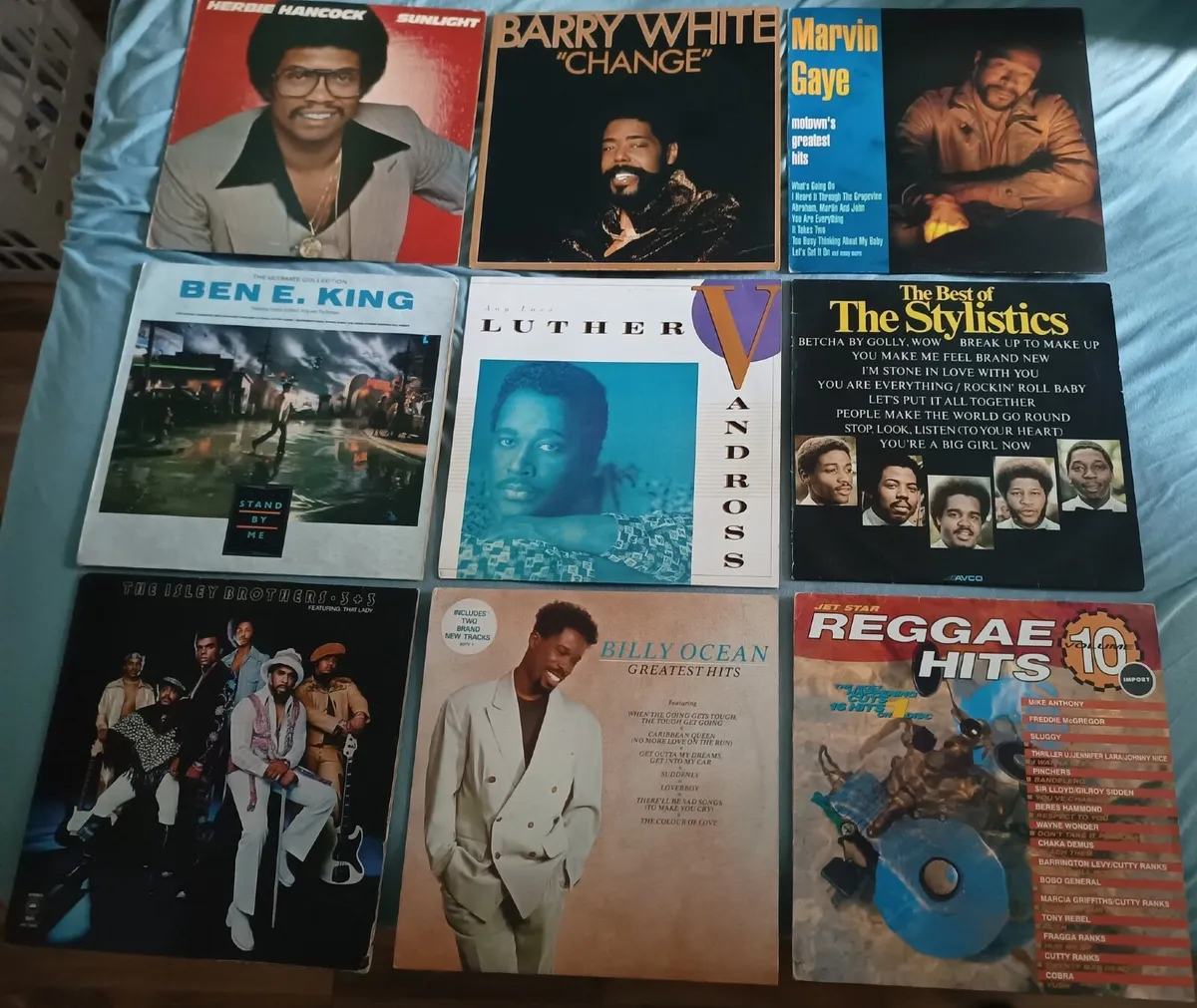 9 Vintage Vinyl Collections - Image 1