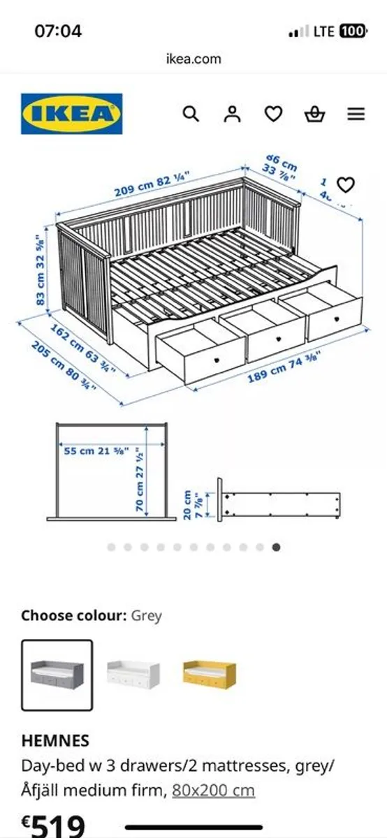 Hemnes daybed - Image 4