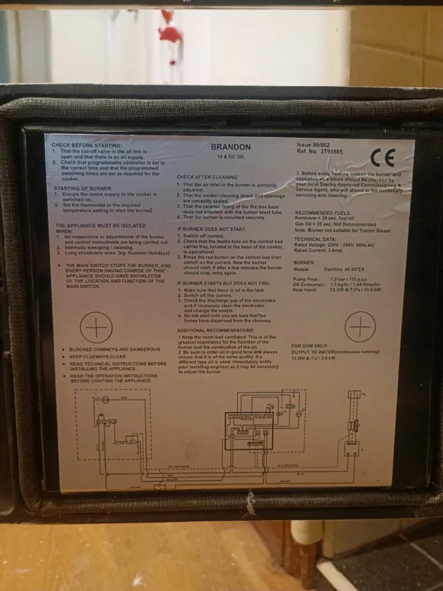Stanley Brandon Oil-fired Range Cooker - Image 2
