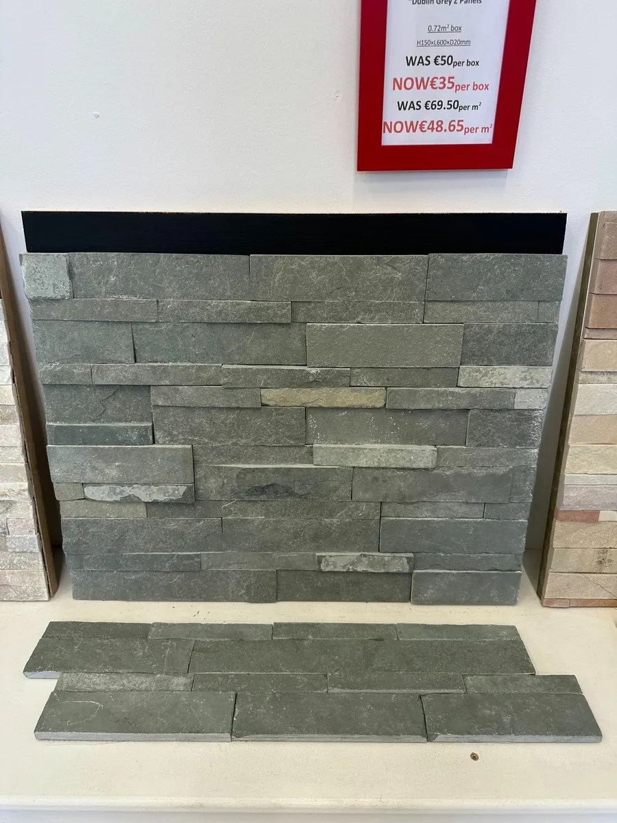 2 x Natural grey stone claddings only 50€ per sq/m - Image 2