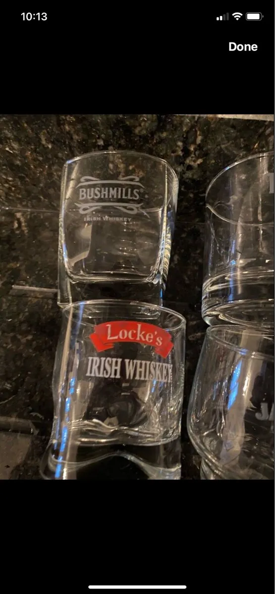 Irish Whisky Glasses Collection (6) - Image 2