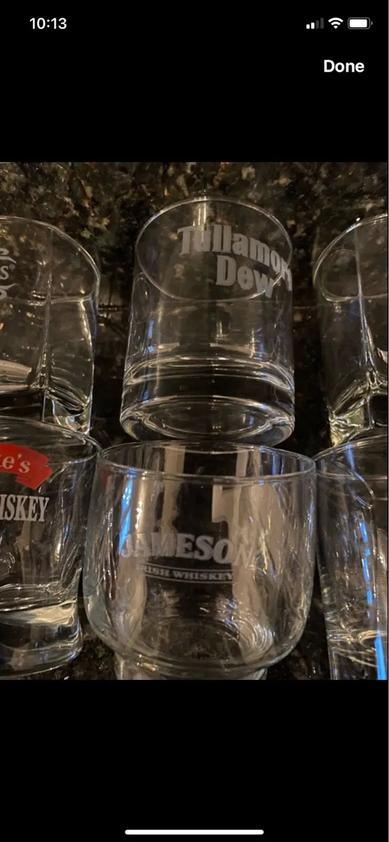 Irish Whisky Glasses Collection (6) - Image 3