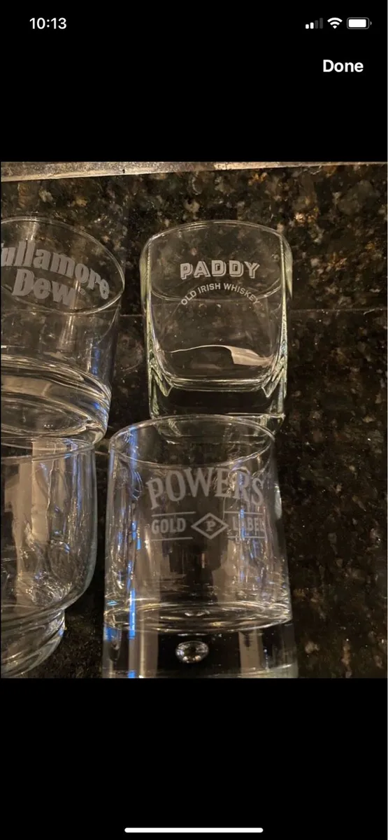 Irish Whisky Glasses Collection (6) - Image 4