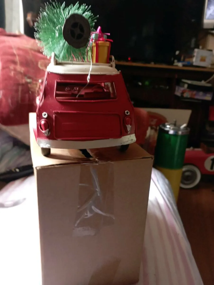 LED VINTAGE 1960 s MINI COOPER  CAR - Image 3