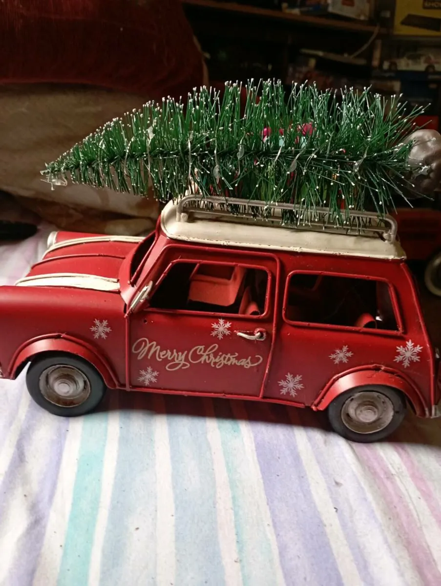 LED VINTAGE 1960 s MINI COOPER  CAR - Image 4