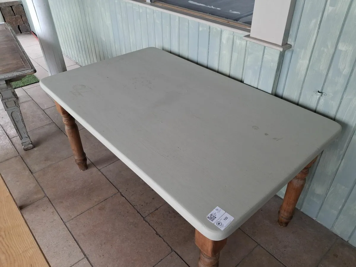 Online Auction Of A Wooden Table & More! - Image 1