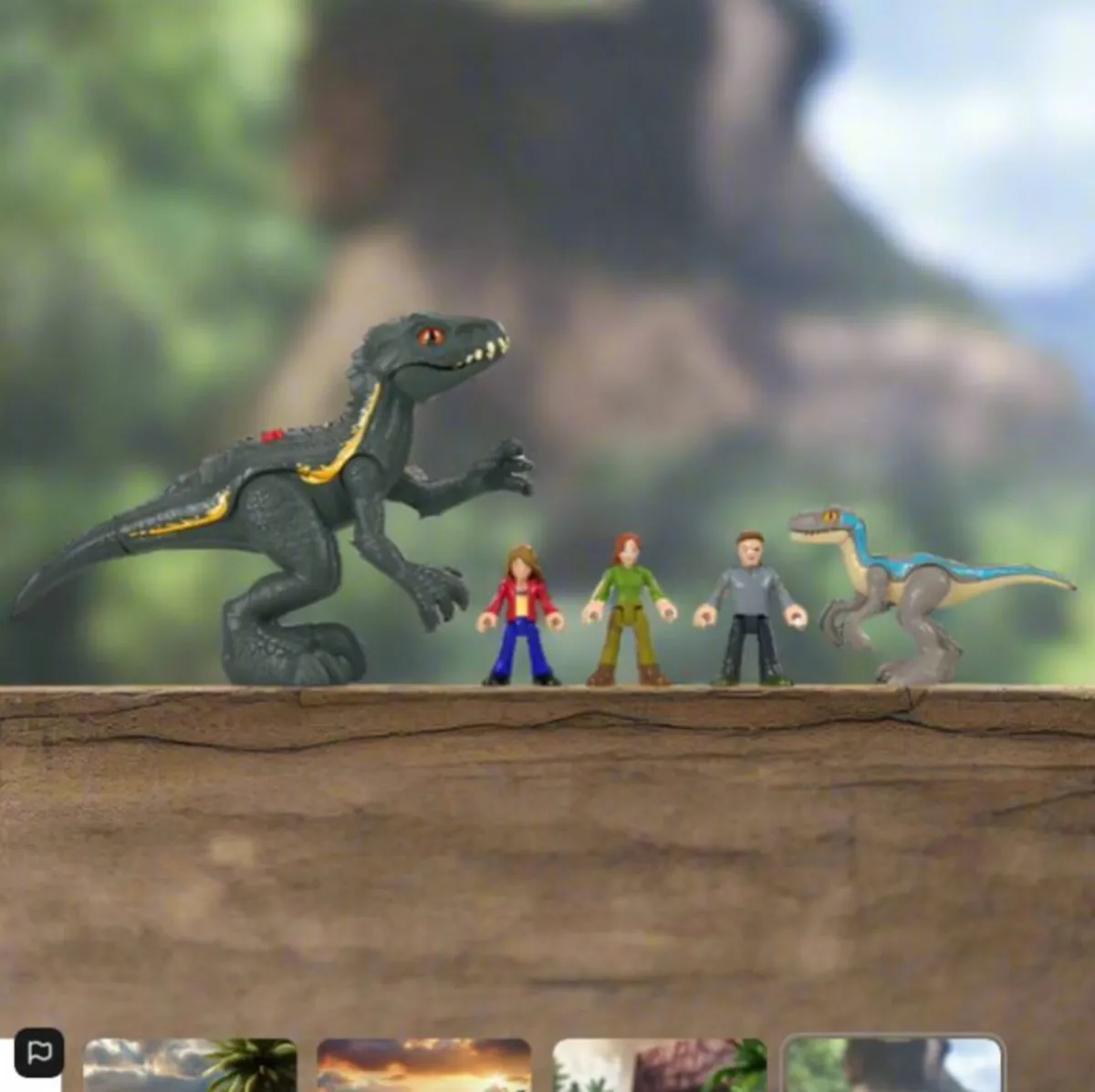 Jurassic World Imaginext Final Confrontation Dinos - Image 4