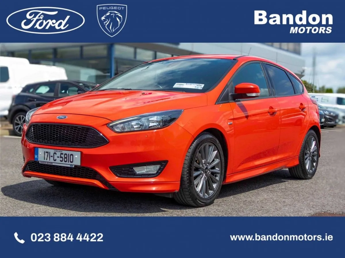 Ford Focus 2017 Ford Focus Red1.0 Ecoboost 125PS - Image 4