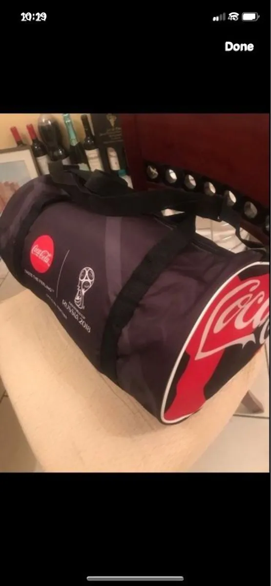 NEW-Coca Cola World Cup 2018 Sports Bag - Image 1