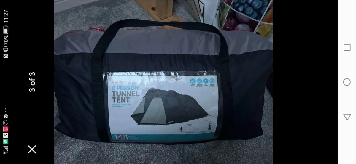 Quality 6 person waterproof tunnel tent - Image 1