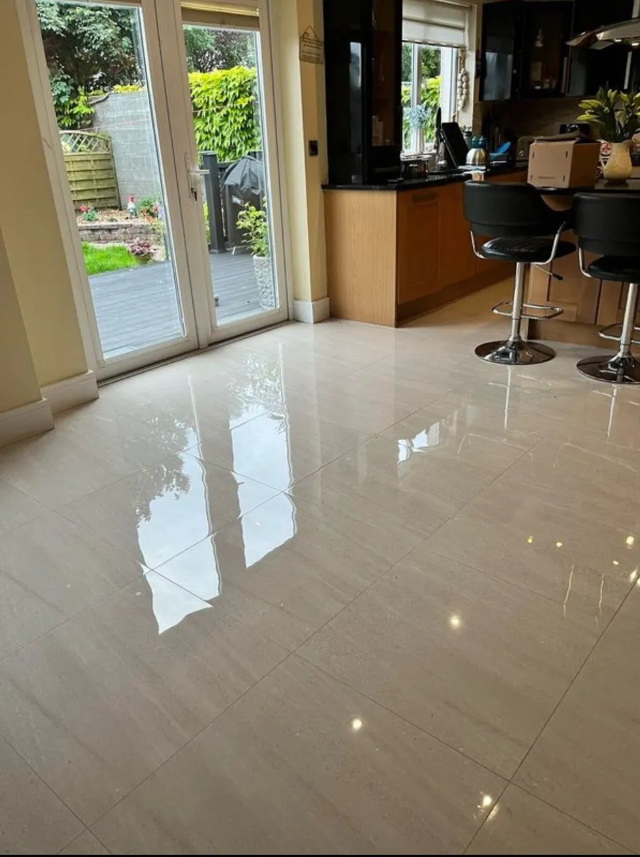 Clearance tile nexus beige gloss 60 x 60cm - Image 2