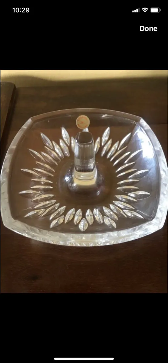 Bleikristal Ring Holder - Image 1