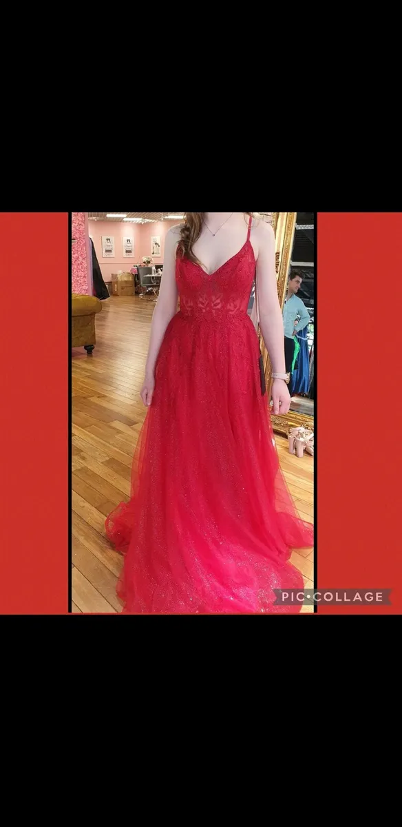 Red debs dress size 6/8 - Image 3