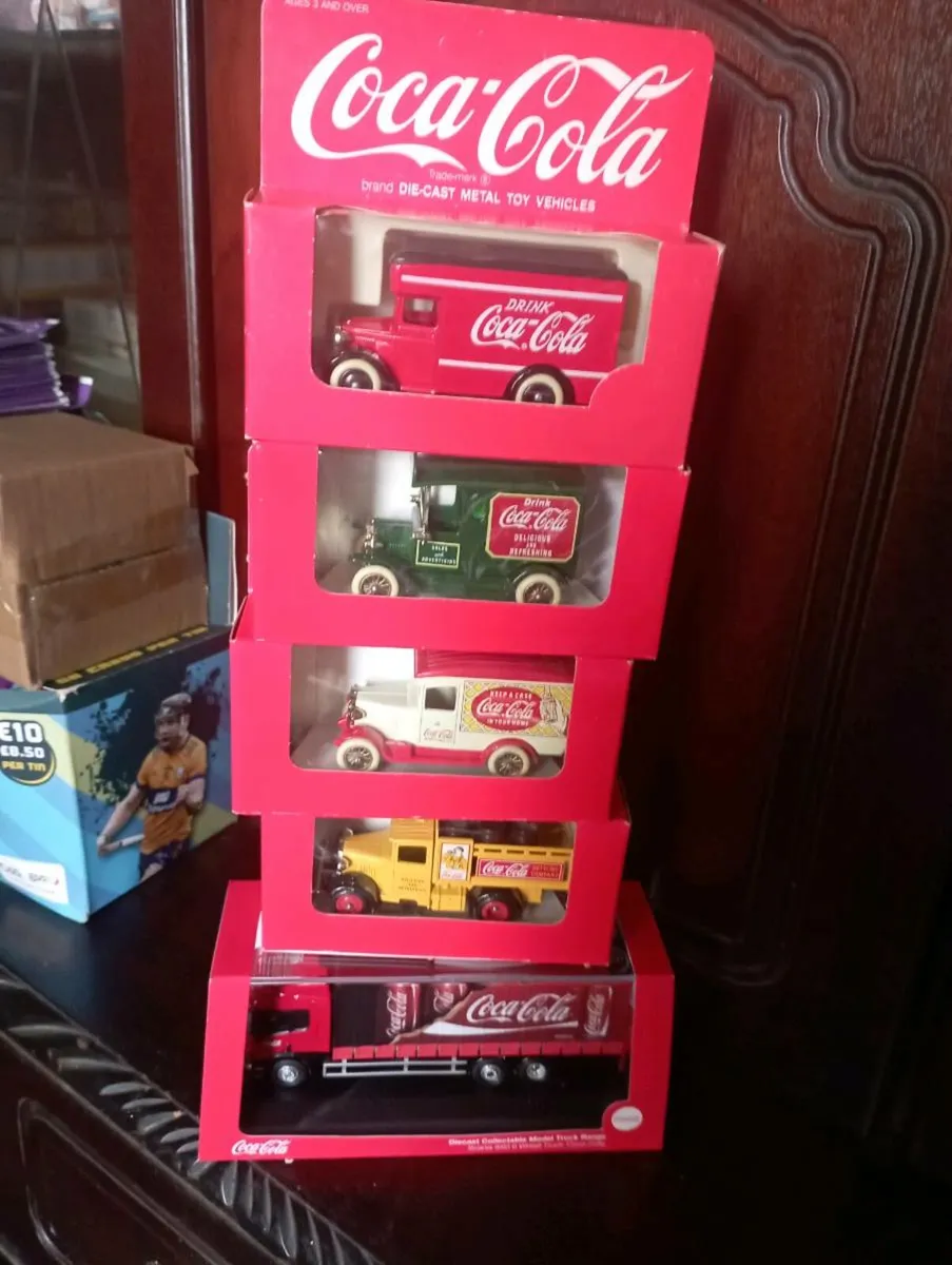 5 LEFT IN STOCK €12 EACH COCA COLA DIECAST MODLES - Image 1