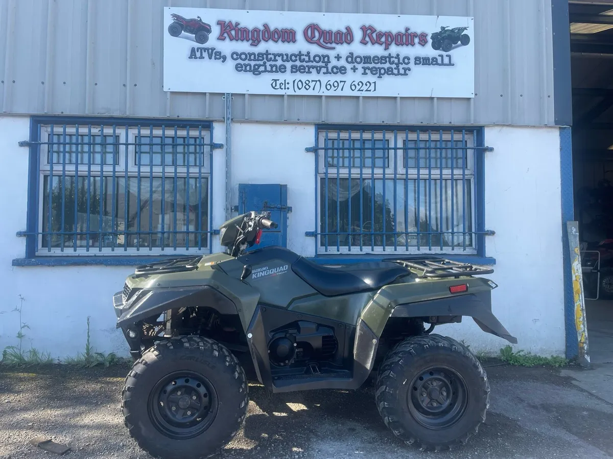 Suzuki king quad 750. .(2024 as new) - Image 1