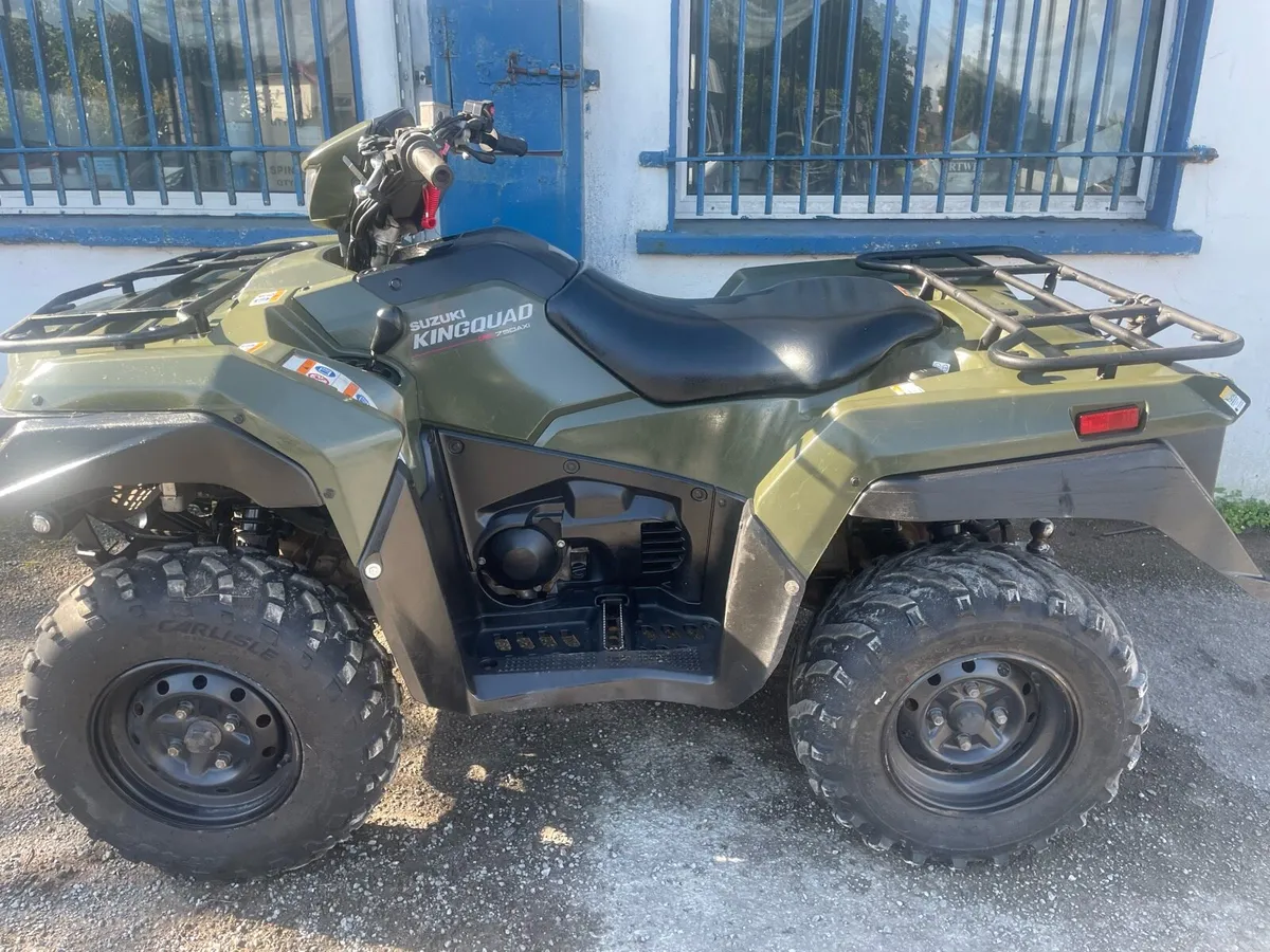 Suzuki king quad 750. .(2024 as new) - Image 2