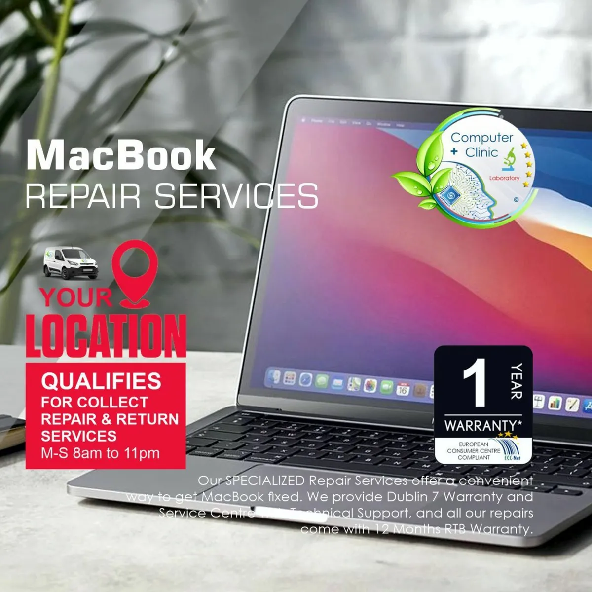 MacBook Repairs| WE COLLECT REPAIR & RETURN - Image 1