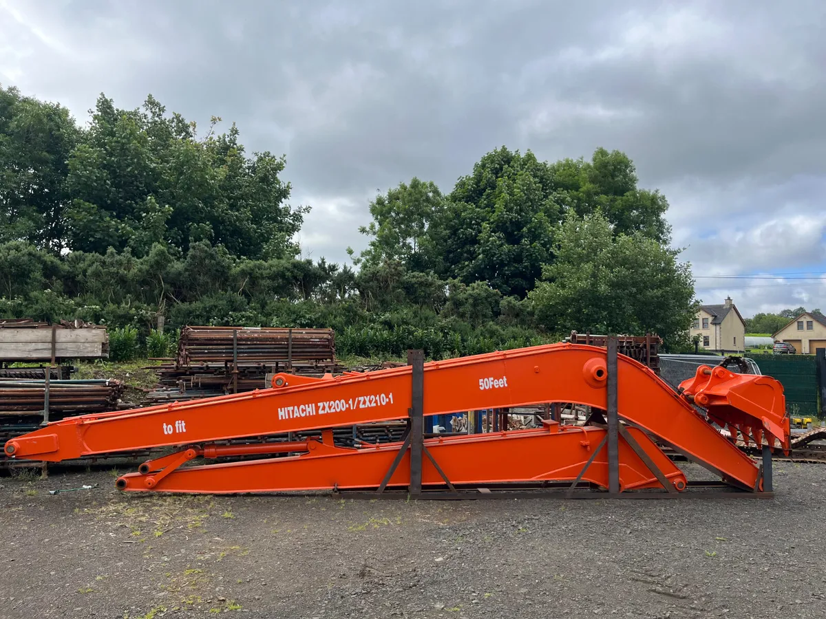 50 Ft Long Reach Arm for Hitachi ZX210 - MULLANS - Image 1