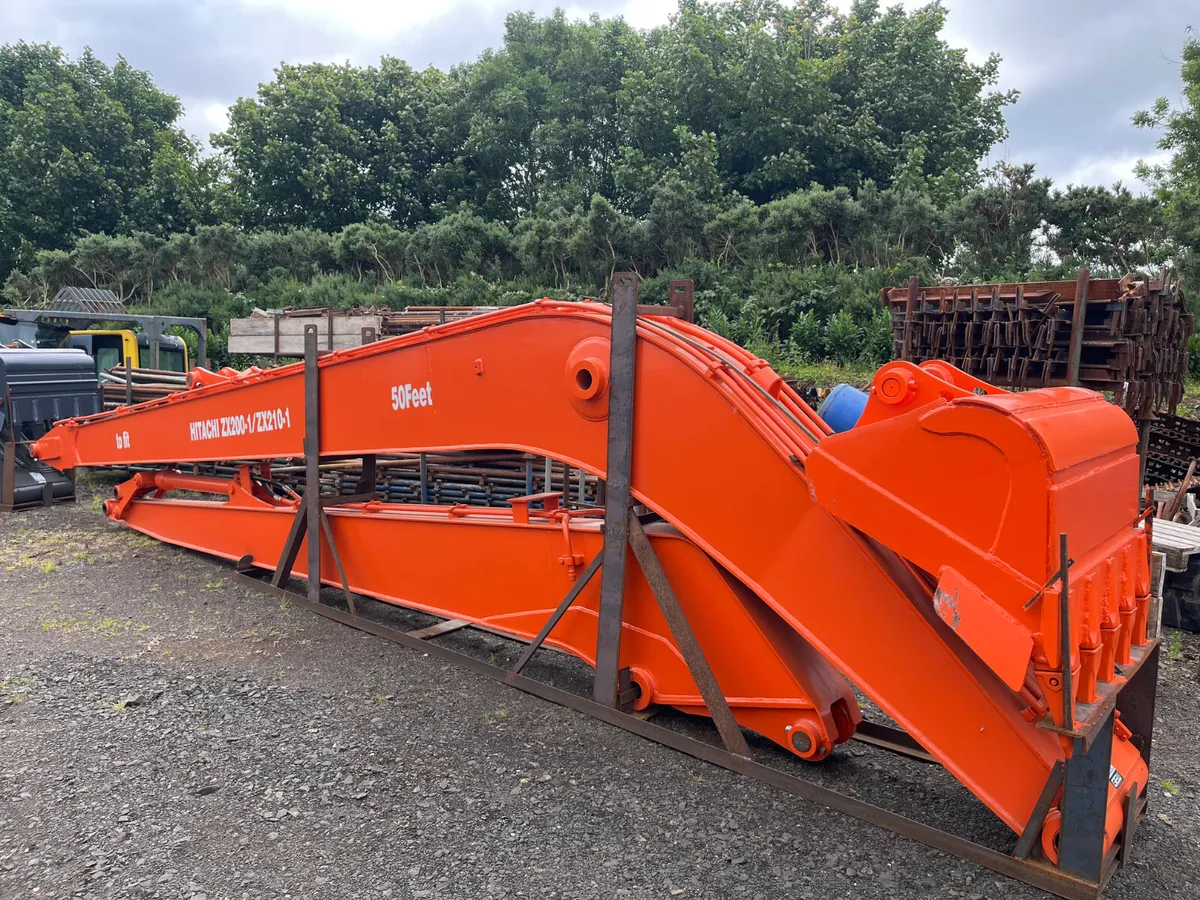 50 Ft Long Reach Arm for Hitachi ZX210 - MULLANS - Image 2