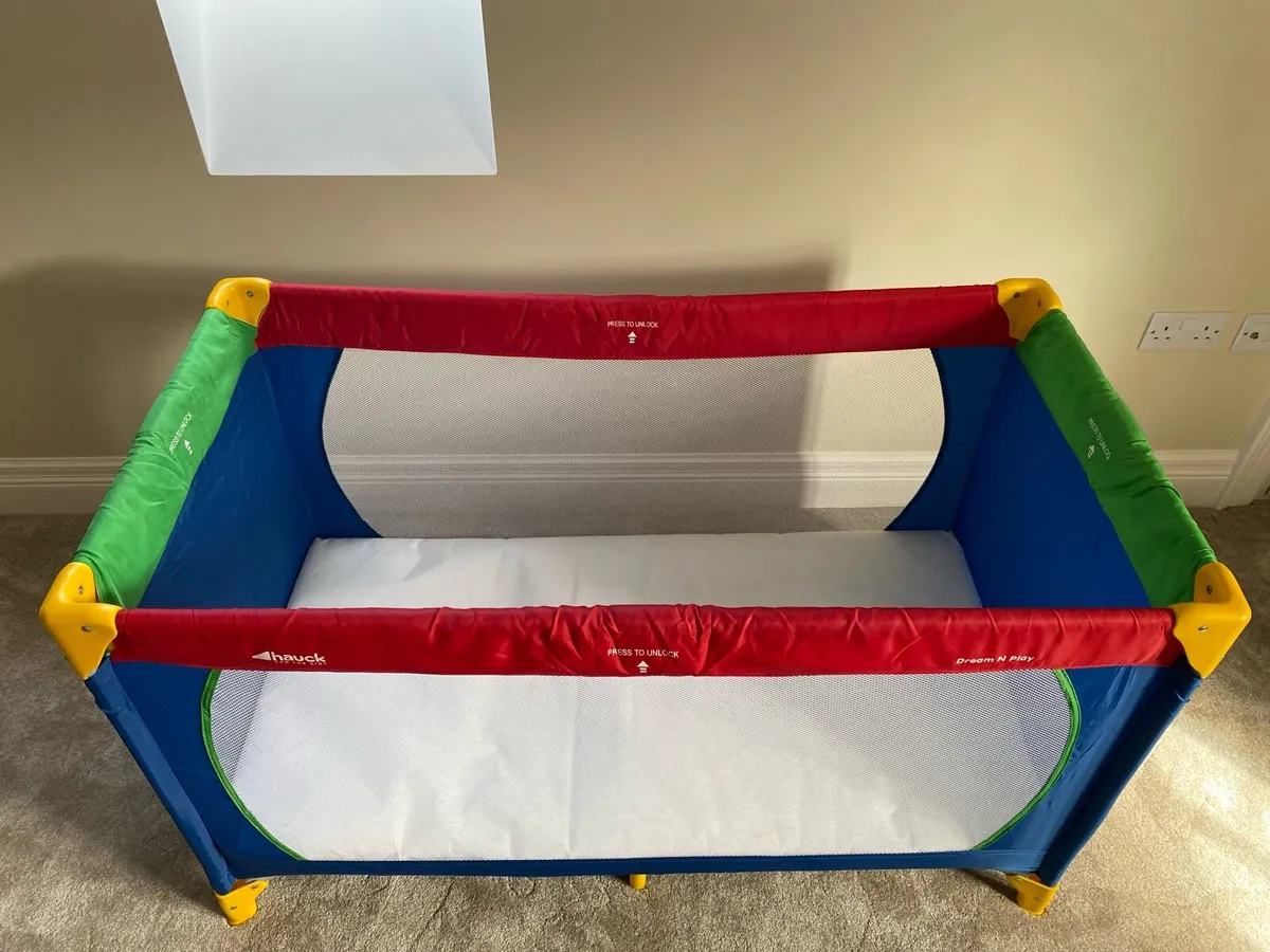 Baby Toddler Travel Cot - Image 2