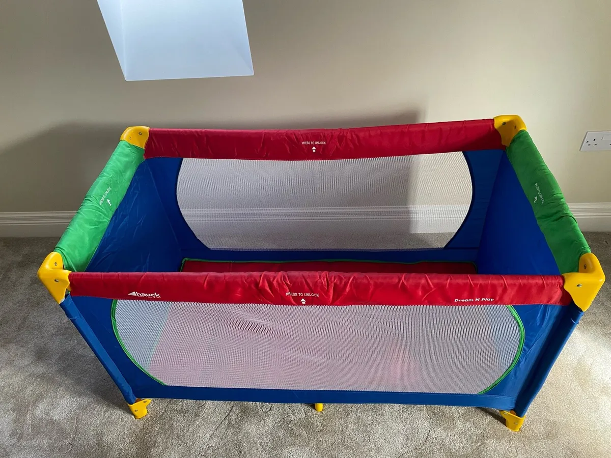 Baby Toddler Travel Cot - Image 3