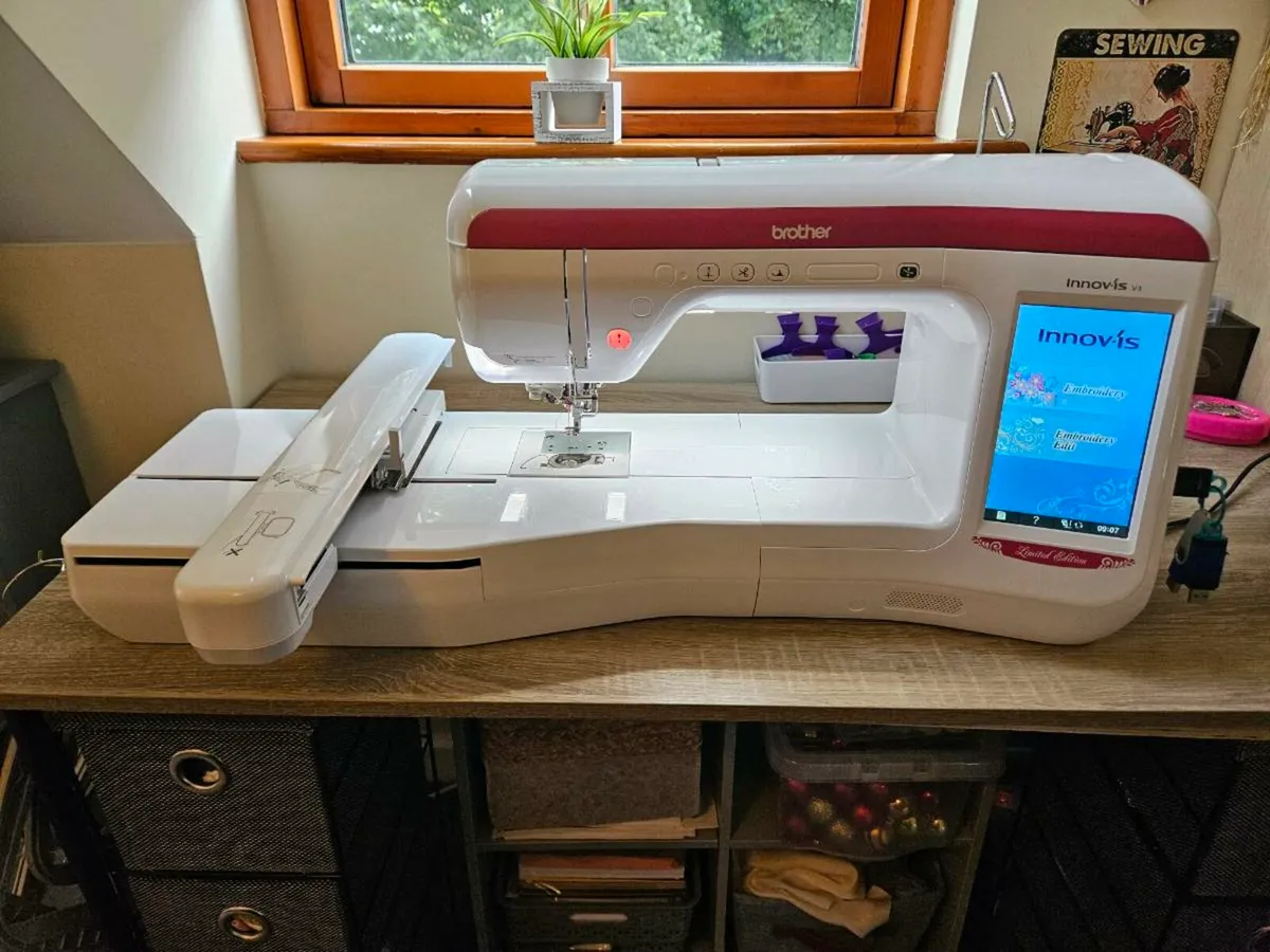 Brother Innovis Embroidery Machine - Image 3