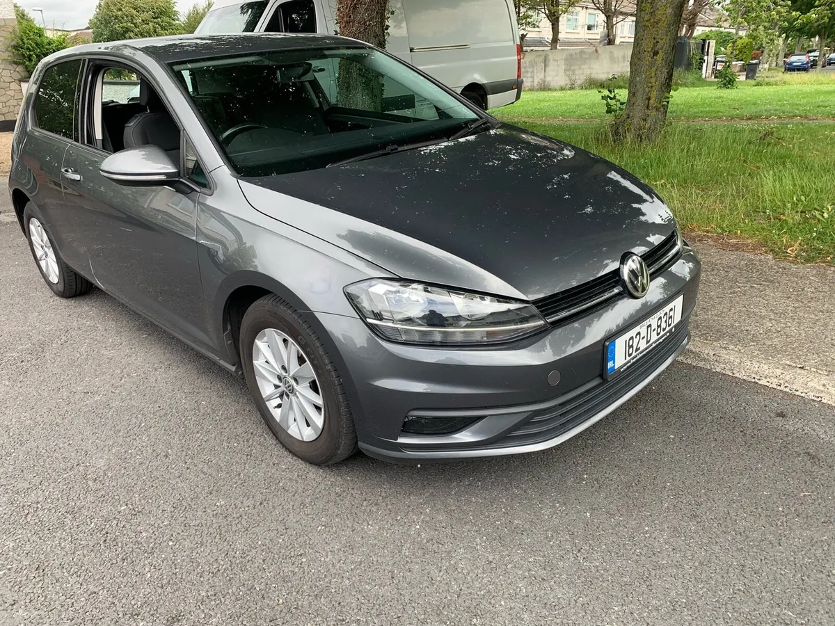 VW 1.6D Golf Van 2018 Auto - Image 1