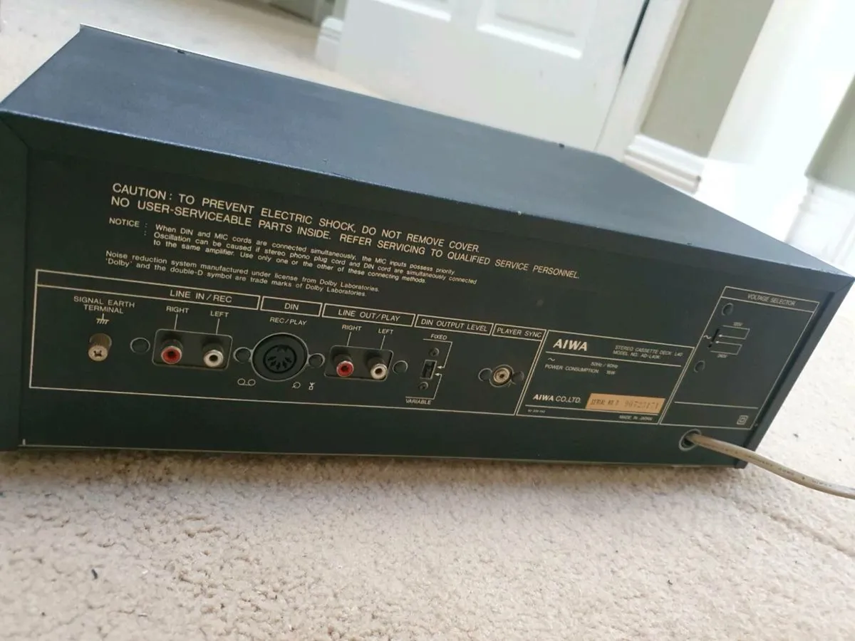 AIWA vintage cassette deck - Image 4